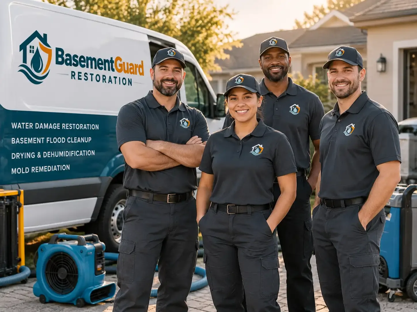 Basement Water Damage Restoration company in Deforest, WI